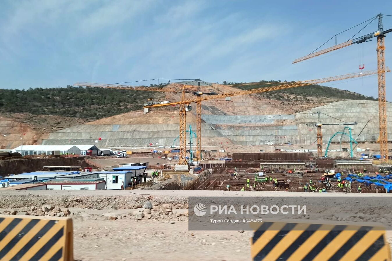 Начало строительства третьего блока АЭС "Аккую" в Турции