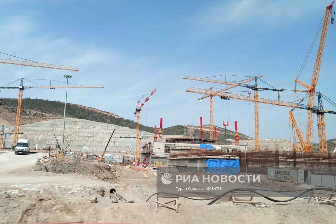 Начало строительства третьего блока АЭС "Аккую" в Турции