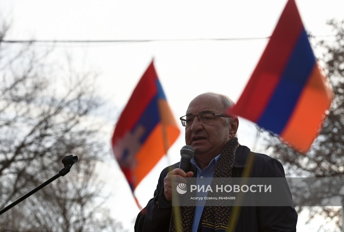 Акция протеста оппозиции в Ереване