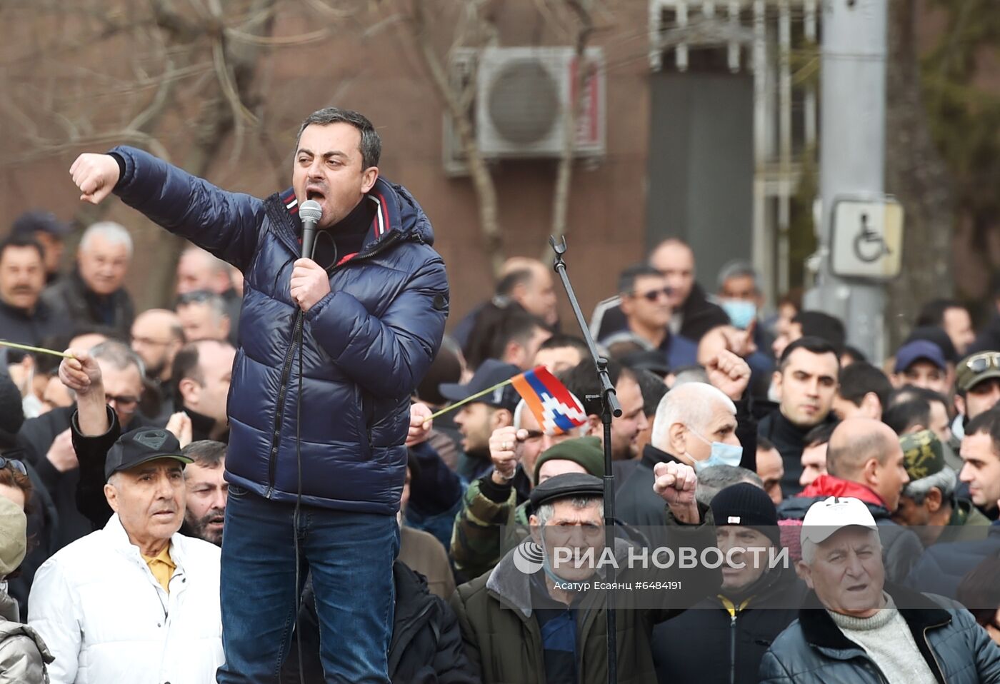 Акция протеста оппозиции в Ереване