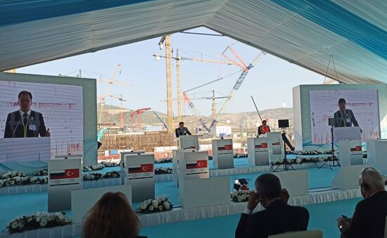 Начало строительства третьего блока АЭС "Аккую" в Турции