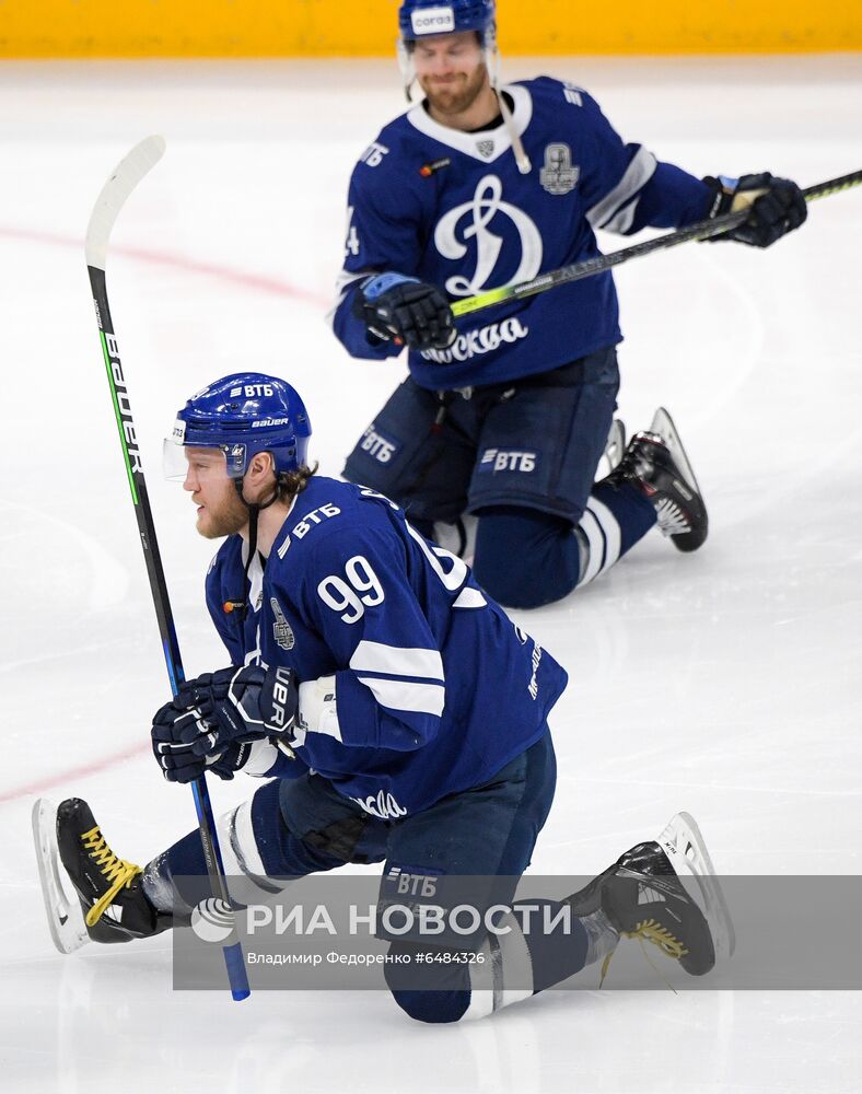 Хоккей. КХЛ. Матч "Динамо" (Москва) - "Северсталь"