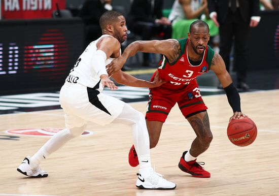 Баскетбол. Кубок Европы. Матч "Локомотив-Кубань" - "Тренто"