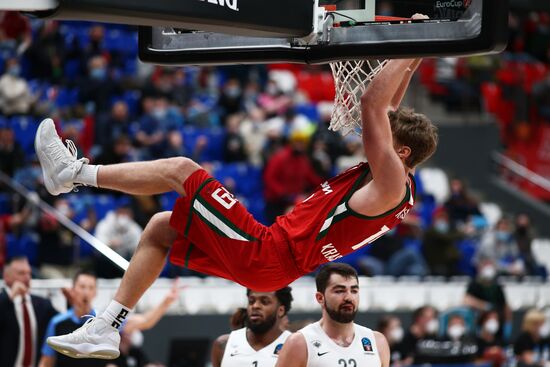 Баскетбол. Кубок Европы. Матч "Локомотив-Кубань" - "Тренто"