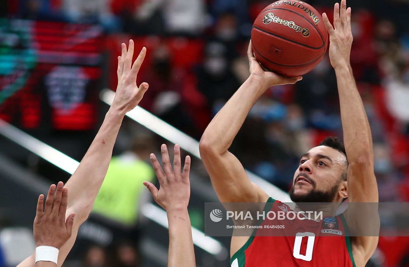 Баскетбол. Кубок Европы. Матч "Локомотив-Кубань" - "Тренто"