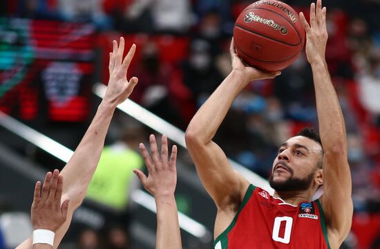 Баскетбол. Кубок Европы. Матч "Локомотив-Кубань" - "Тренто"