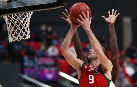 Баскетбол. Кубок Европы. Матч "Локомотив-Кубань" - "Тренто"