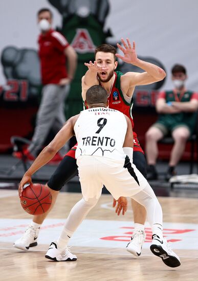 Баскетбол. Кубок Европы. Матч "Локомотив-Кубань" - "Тренто"