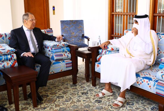 Визит главы МИД РФ С. Лаврова в Катар