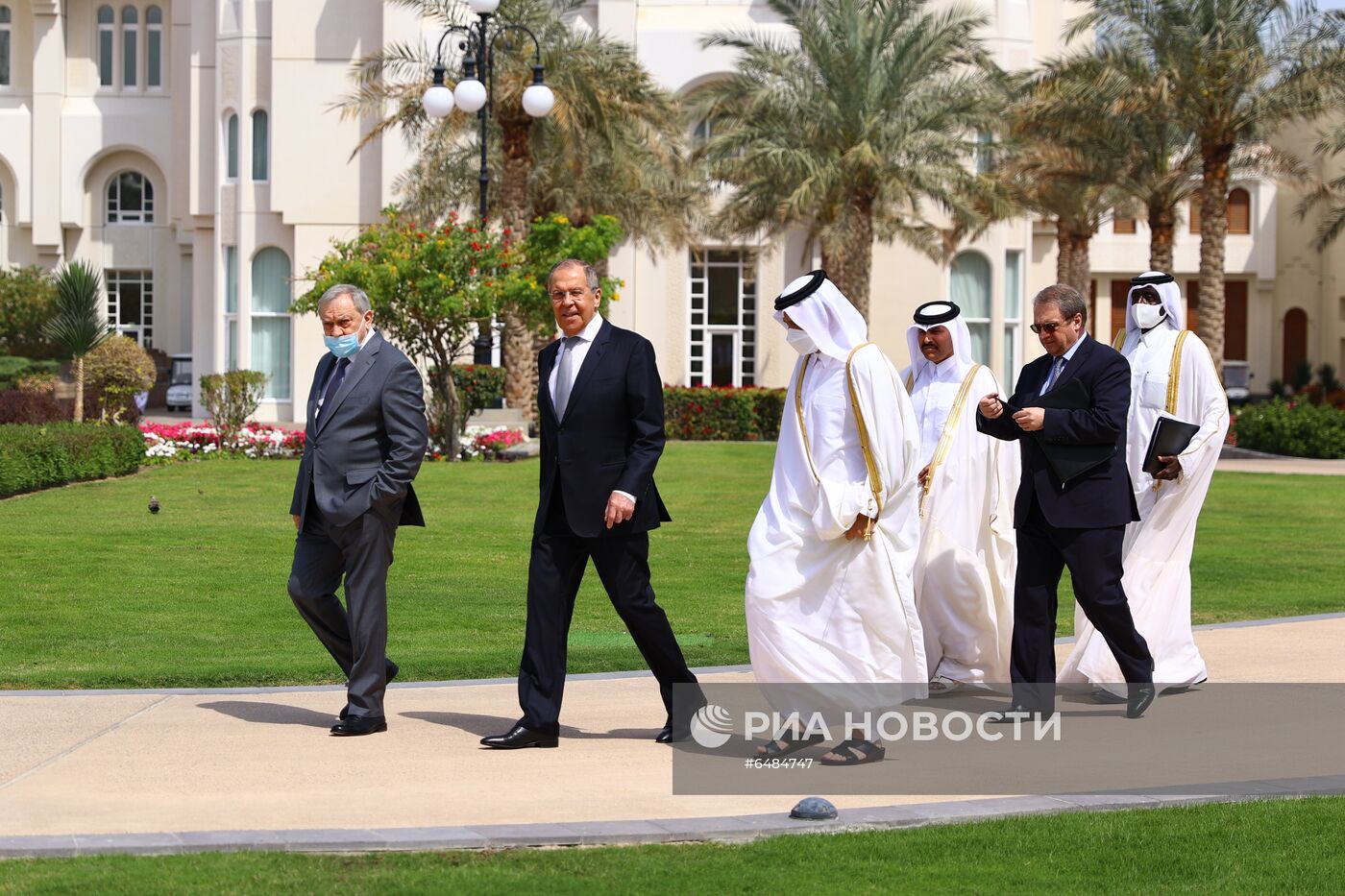 Визит главы МИД РФ С. Лаврова в Катар