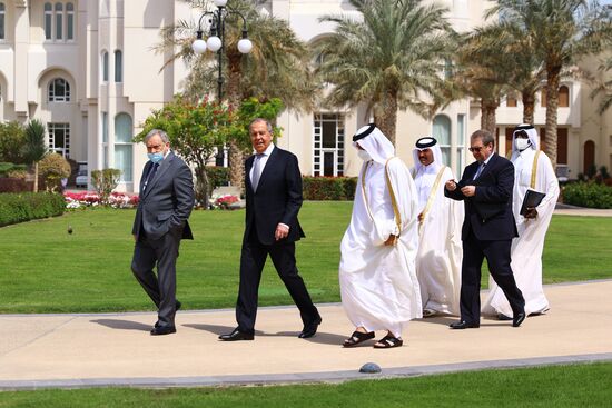 Визит главы МИД РФ С. Лаврова в Катар