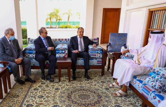 Визит главы МИД РФ С. Лаврова в Катар