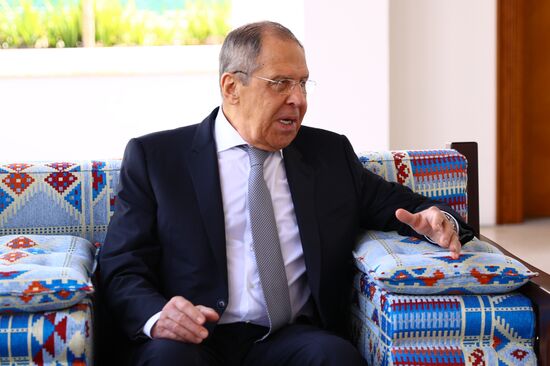 Визит главы МИД РФ С. Лаврова в Катар