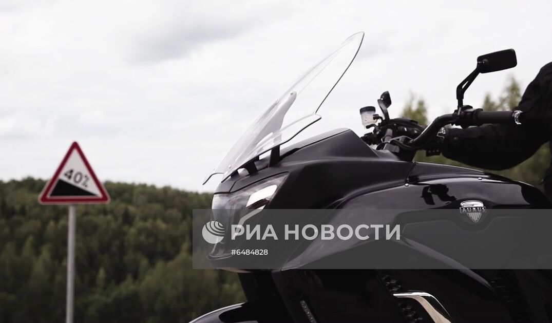 Первый прототип электрического мотоцикла Aurus