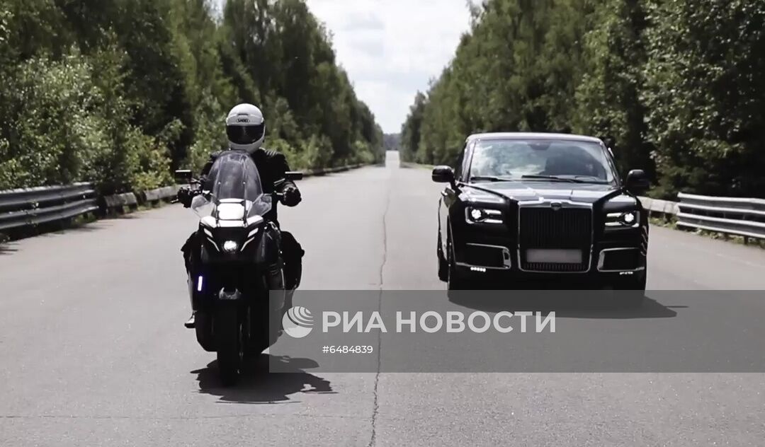 Первый прототип электрического мотоцикла Aurus