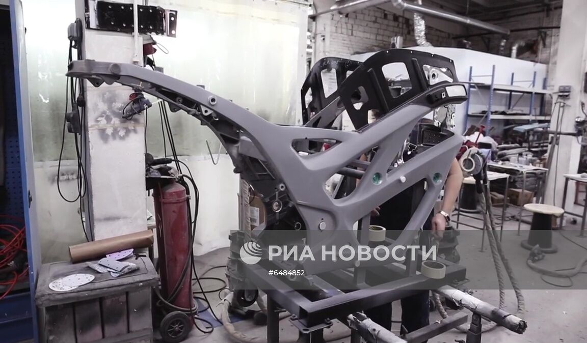 Первый прототип электрического мотоцикла Aurus