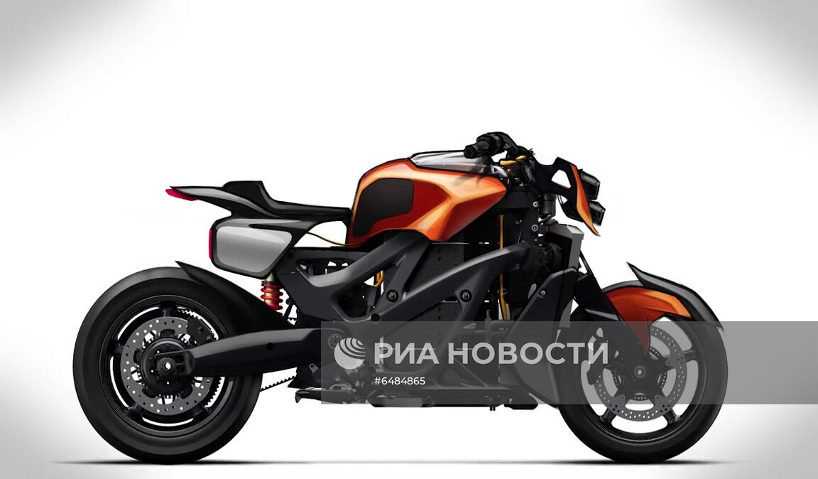Первый прототип электрического мотоцикла Aurus