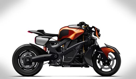 Первый прототип электрического мотоцикла Aurus