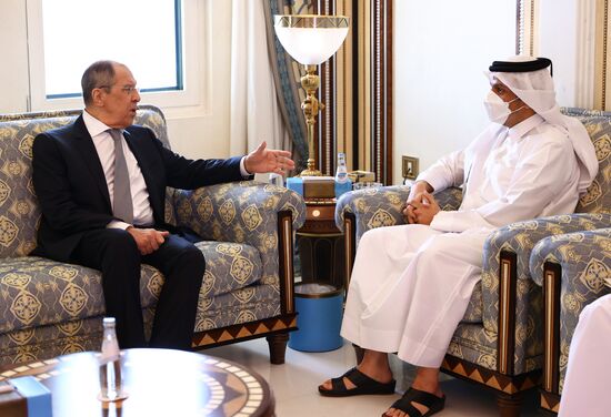Визит главы МИД РФ С. Лаврова в Катар