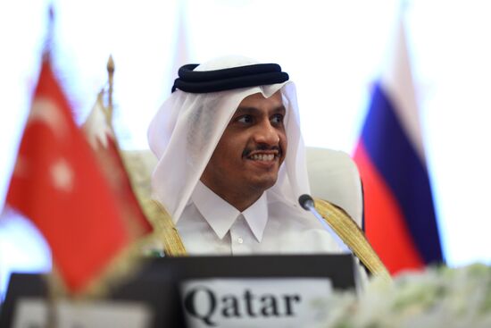 Визит главы МИД РФ С. Лаврова в Катар