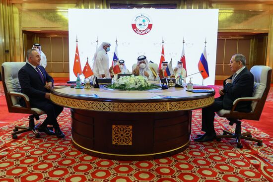 Визит главы МИД РФ С. Лаврова в Катар