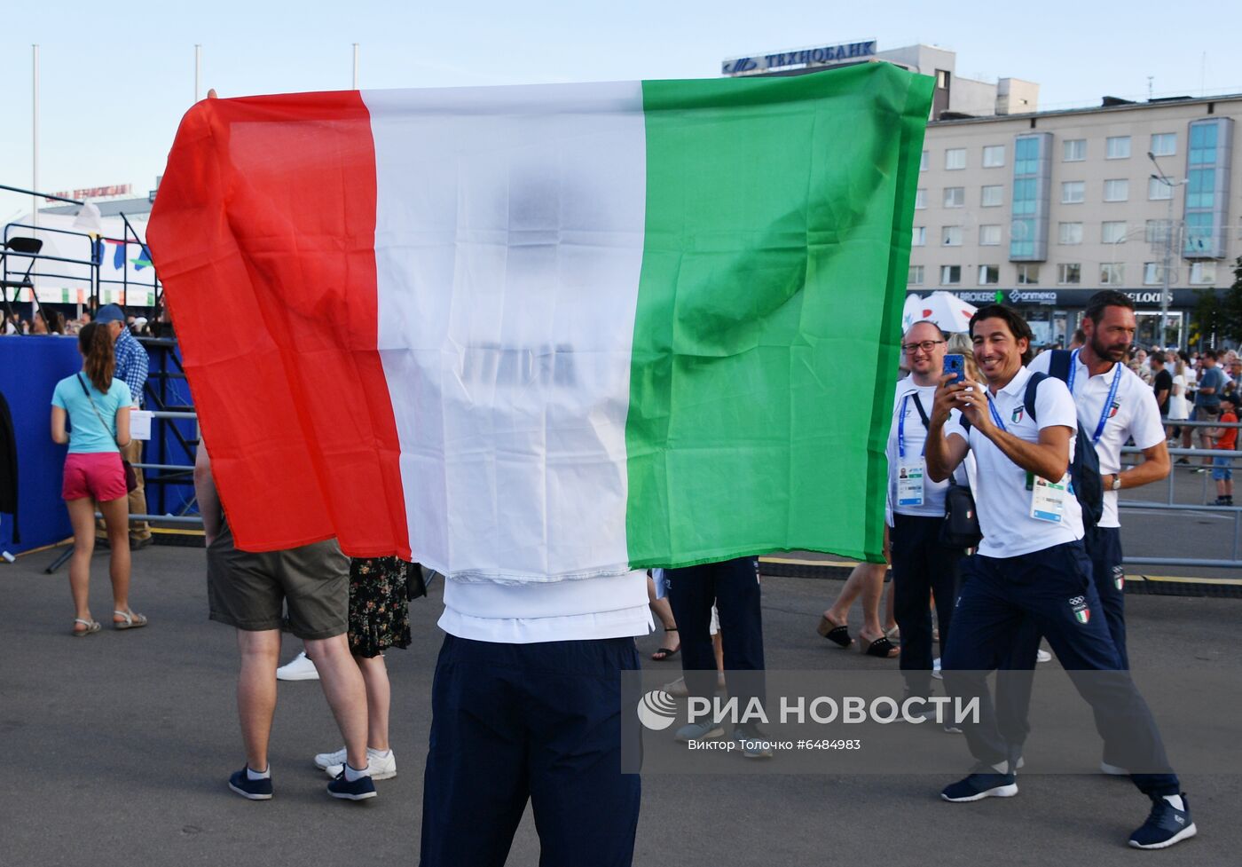 Награждение белорусских легкоатлетов, успешно выступивших на II Европейских играх