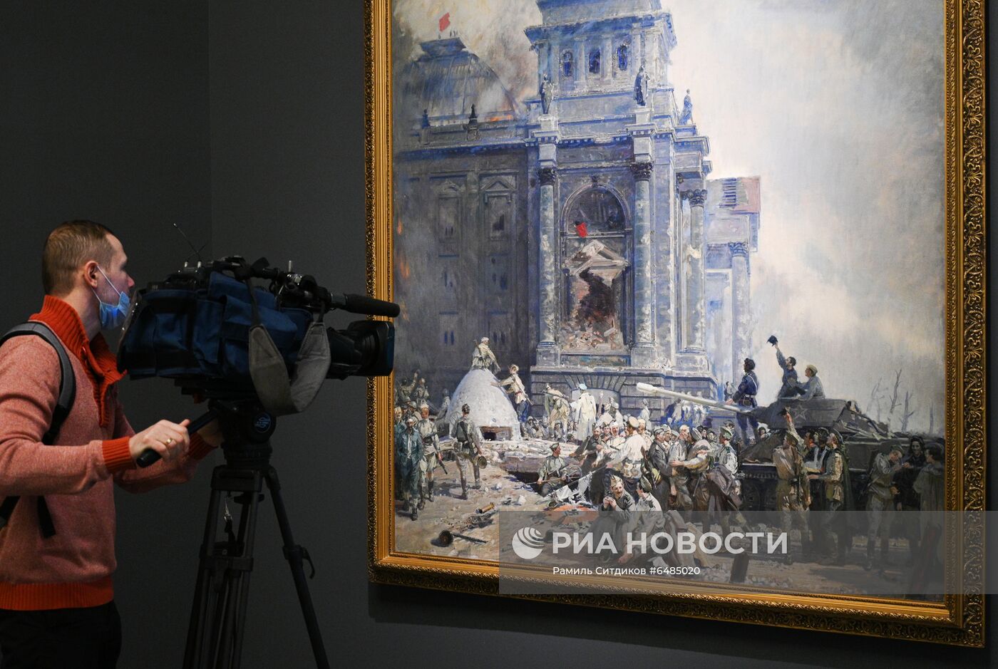 Открытие выставки "Триумф победителей"