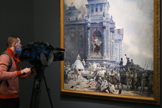 Открытие выставки "Триумф победителей" 