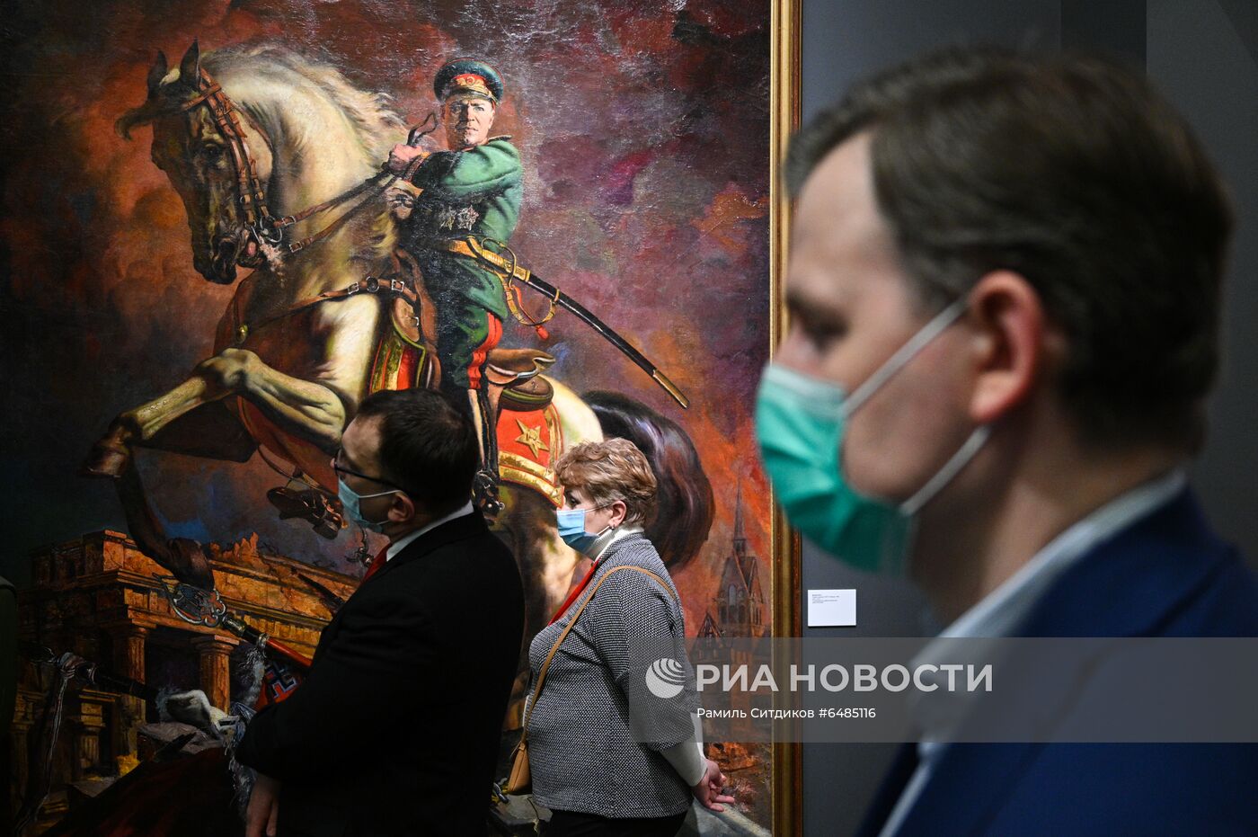 Открытие выставки "Триумф победителей"