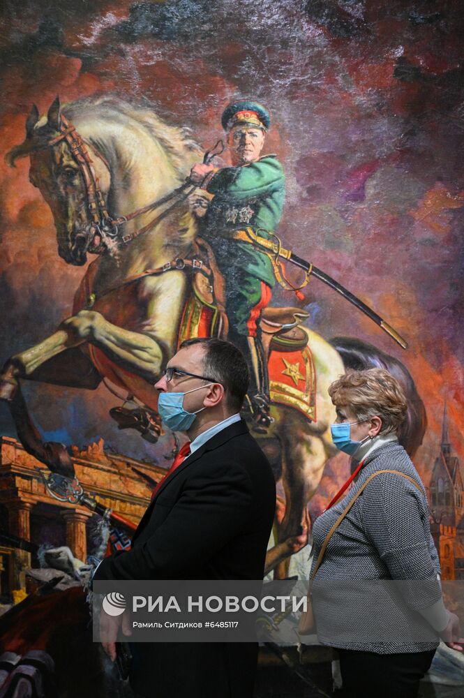 Открытие выставки "Триумф победителей"