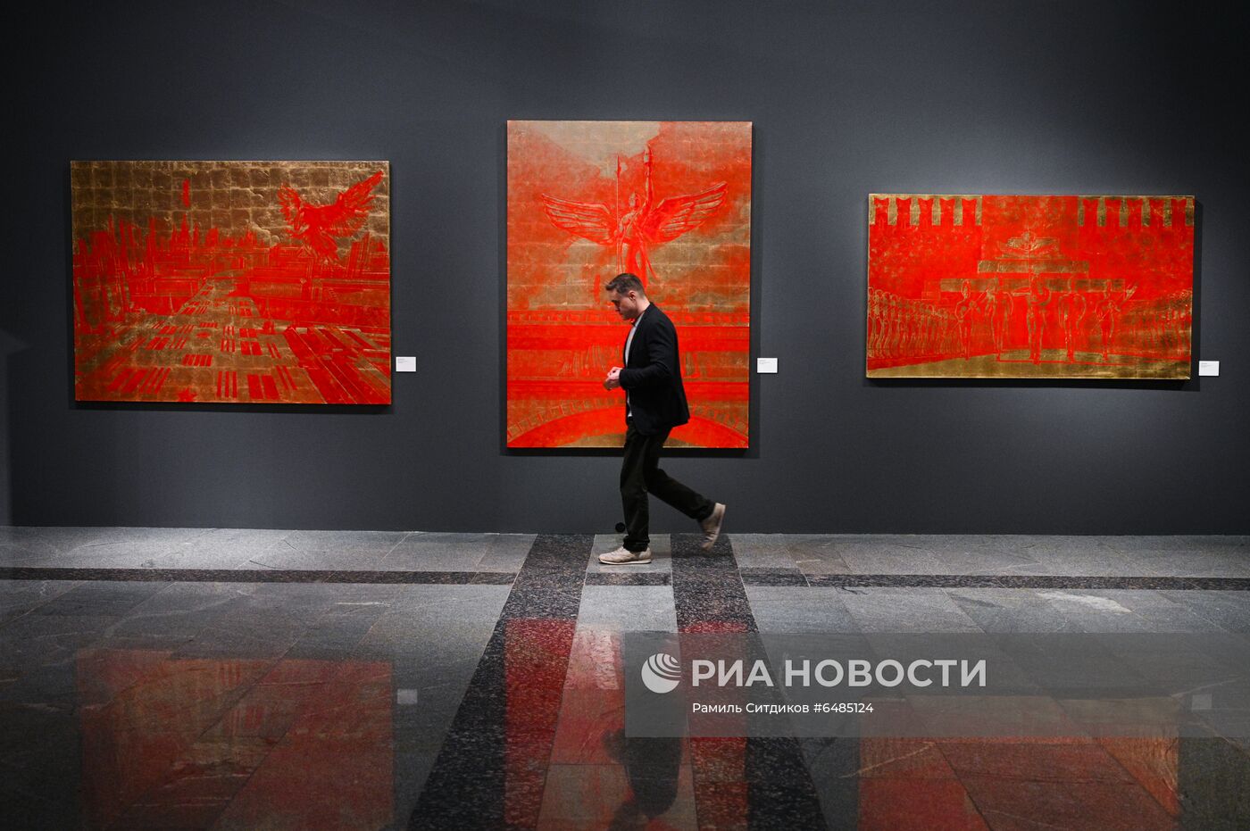 Открытие выставки "Триумф победителей"