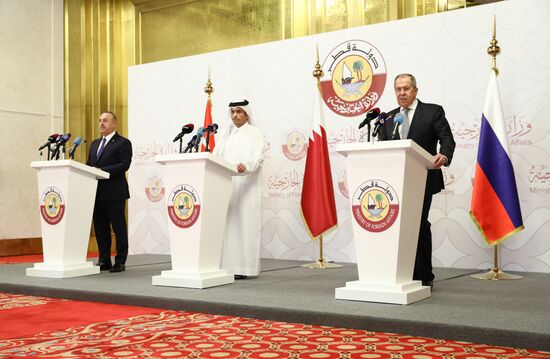 Визит главы МИД РФ С. Лаврова в Катар