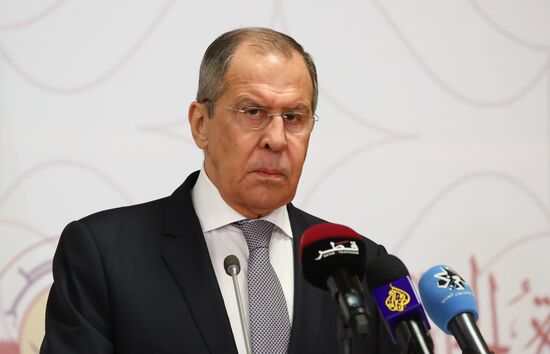 Визит главы МИД РФ С. Лаврова в Катар