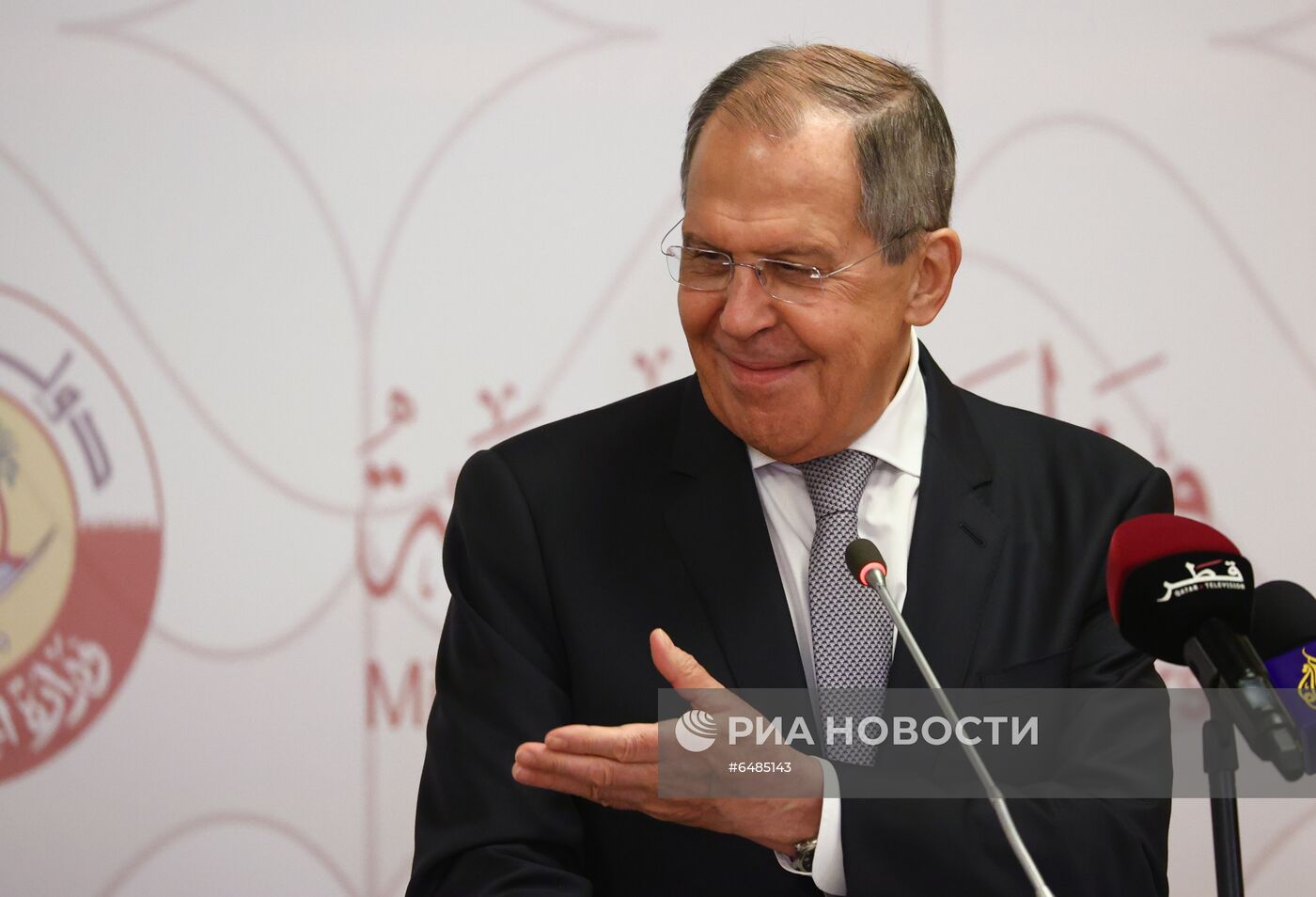 Визит главы МИД РФ С. Лаврова в Катар