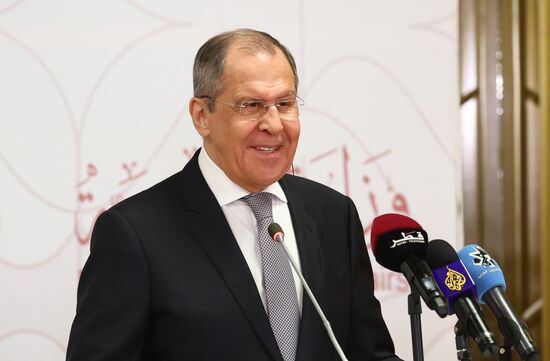 Визит главы МИД РФ С. Лаврова в Катар