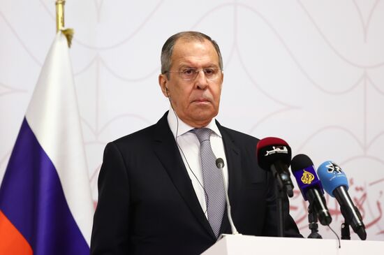 Визит главы МИД РФ С. Лаврова в Катар