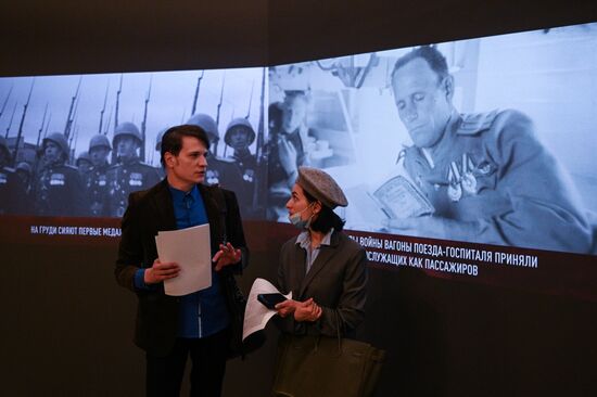 Открытие выставки "Триумф победителей" 