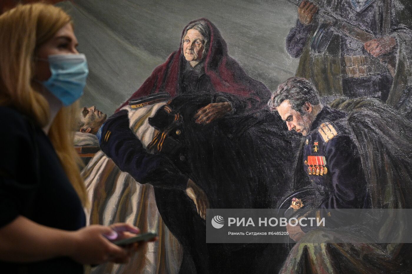 Открытие выставки "Триумф победителей"