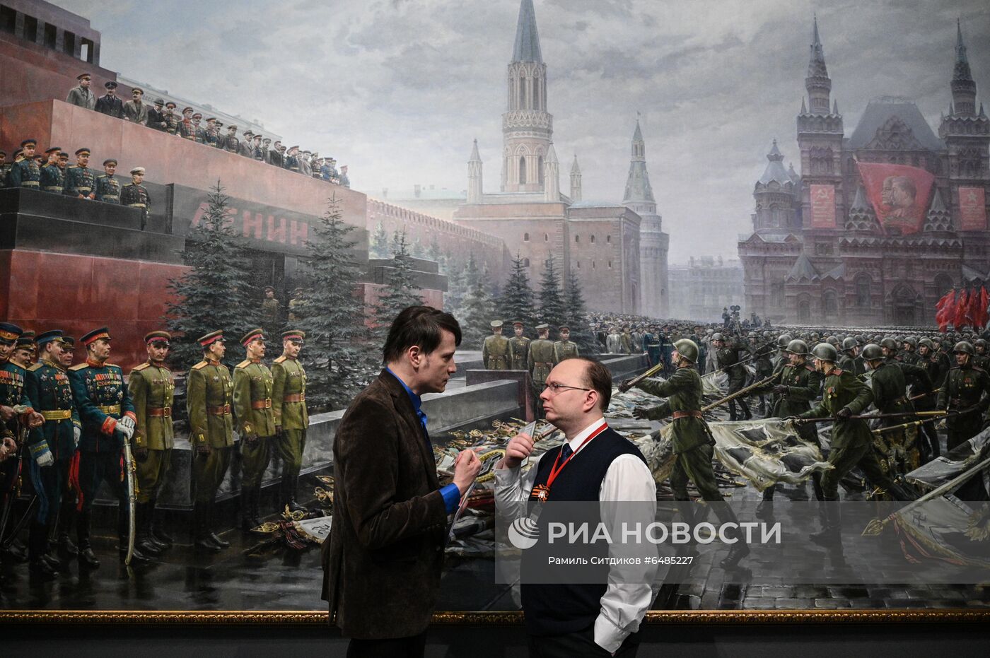 Открытие выставки "Триумф победителей"