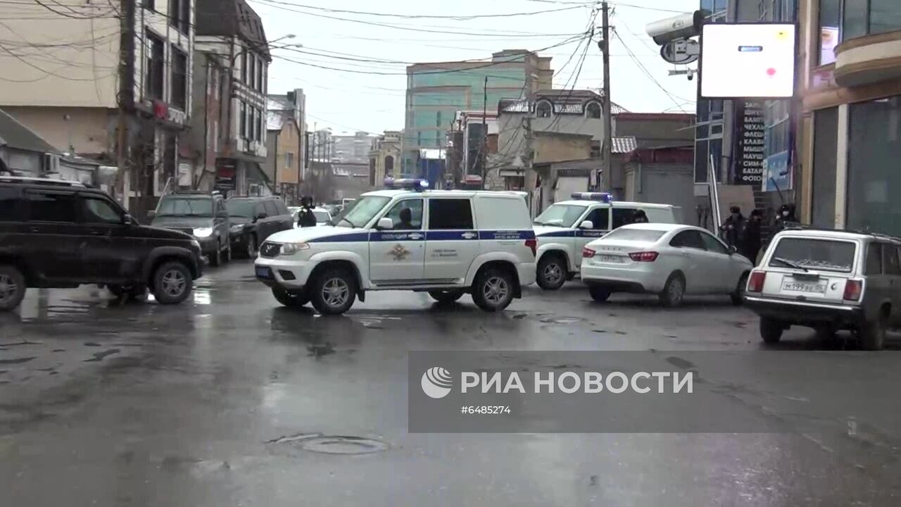 Спецоперация по ликвидации боевиков в Махачкале