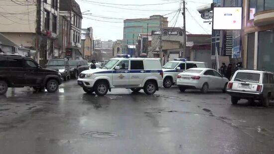 Спецоперация по ликвидации боевиков в Махачкале