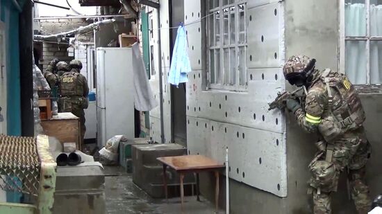 Спецоперация по ликвидации боевиков в Махачкале