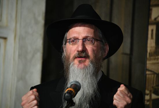 Открытие инсталляции о хасидах в Еврейском музее и центре толерантности