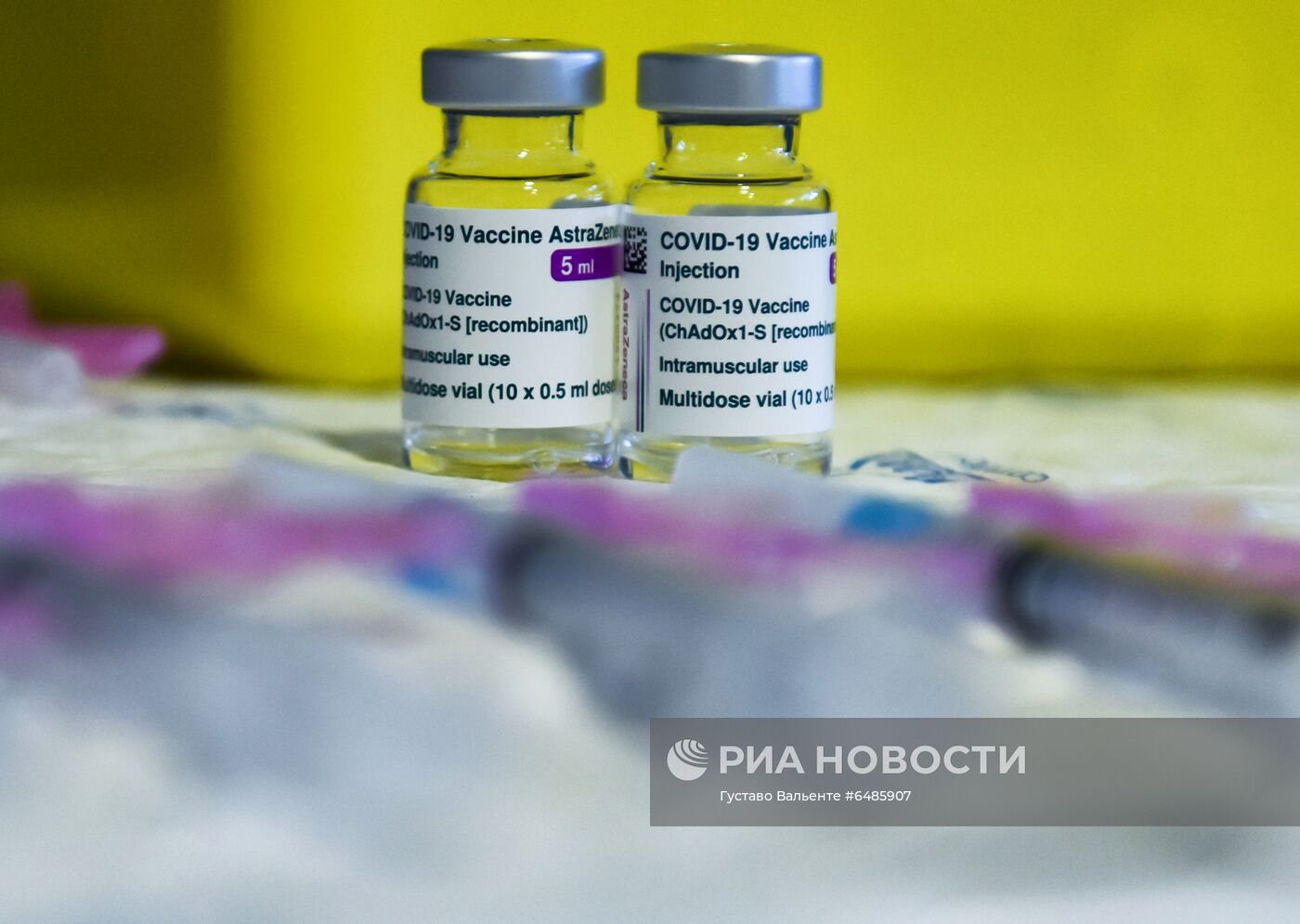 Вакцинация от коронавируса в Испании