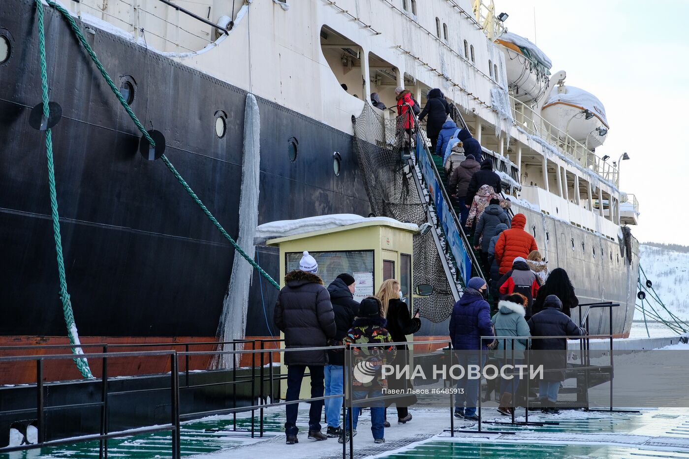 Возобновление экскурсий на ледоколе "Ленин" в Мурманске