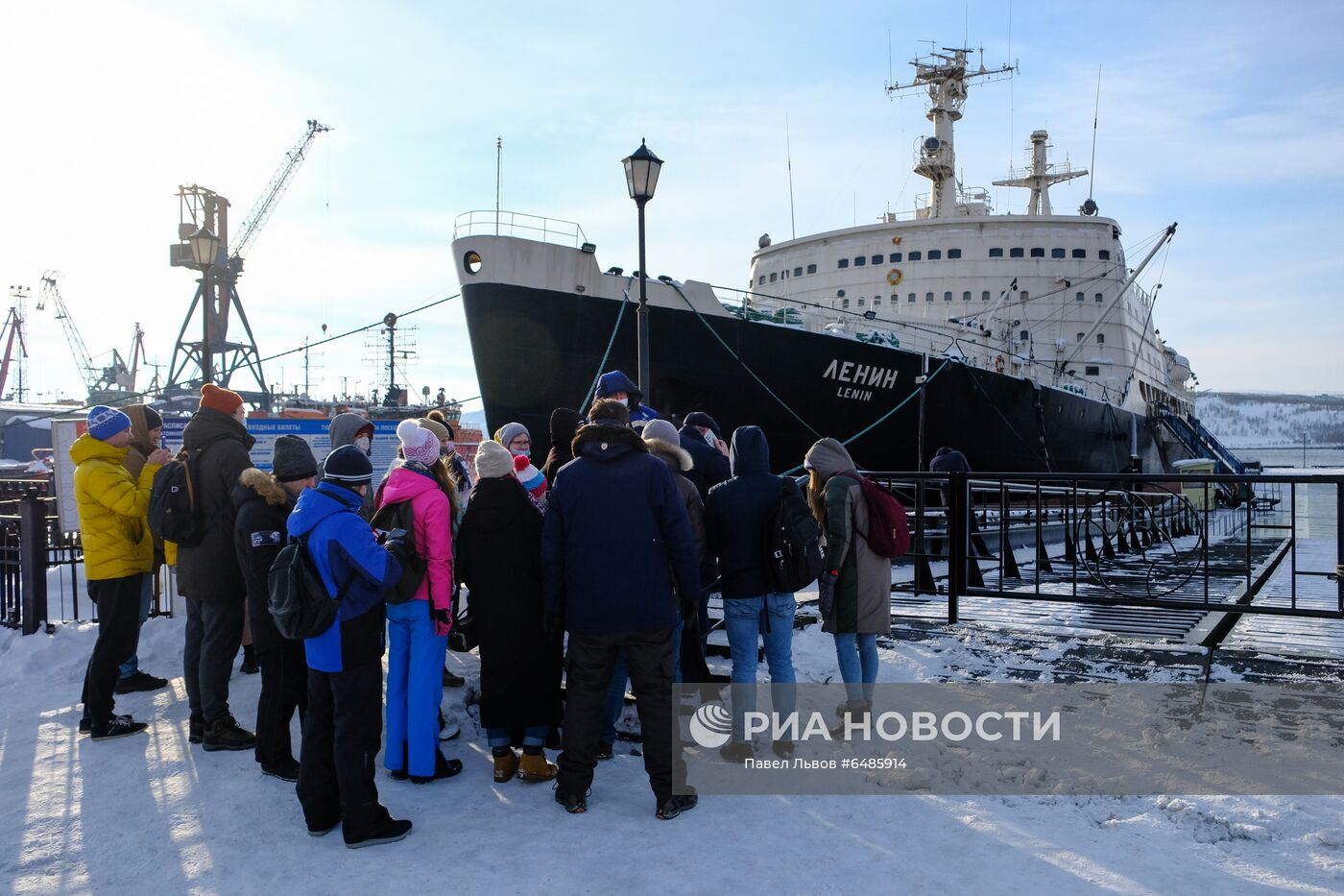 Возобновление экскурсий на ледоколе "Ленин" в Мурманске