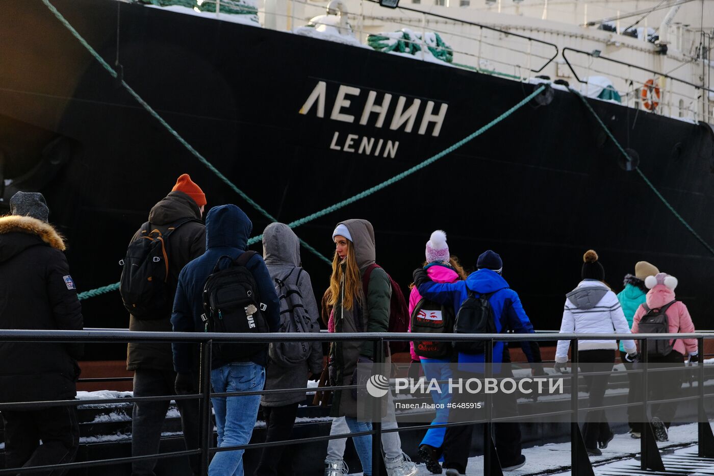 Возобновление экскурсий на ледоколе "Ленин" в Мурманске