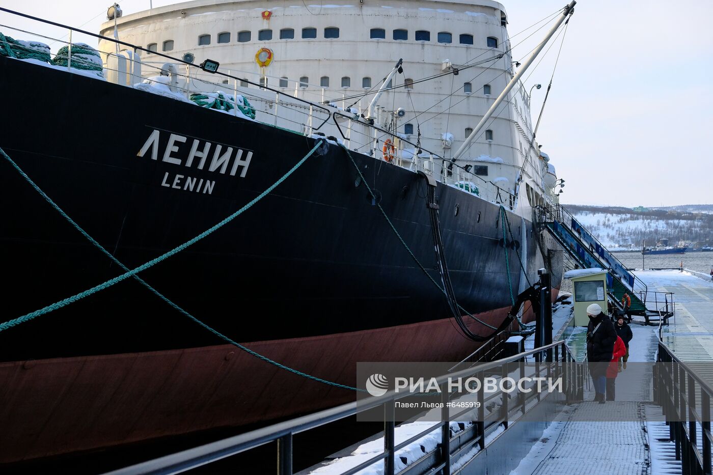 Возобновление экскурсий на ледоколе "Ленин" в Мурманске