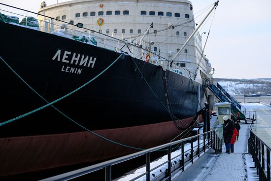 Возобновление экскурсий на ледоколе "Ленин" в Мурманске