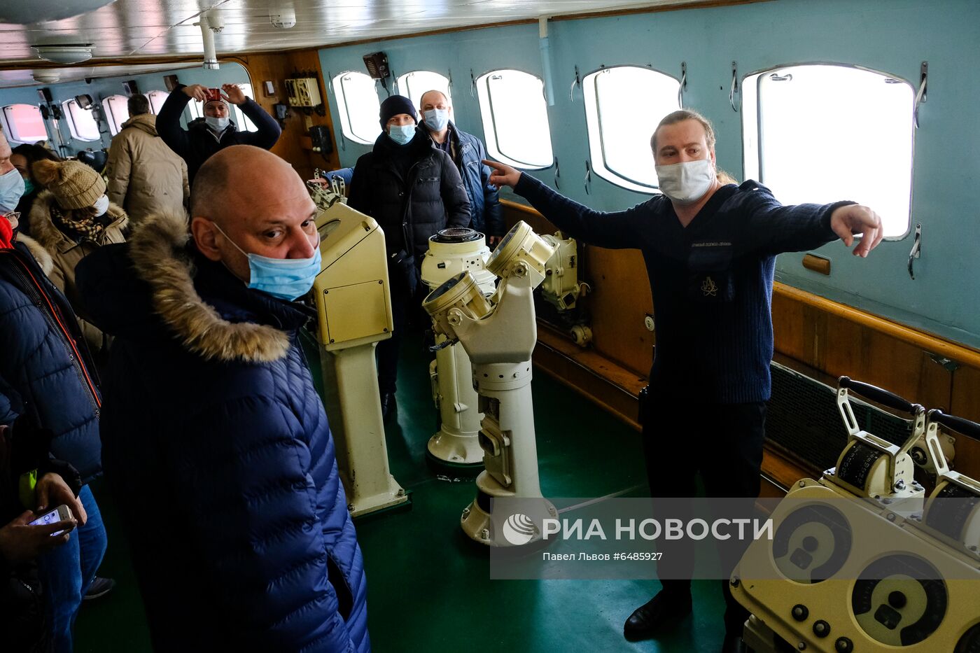 Возобновление экскурсий на ледоколе "Ленин" в Мурманске